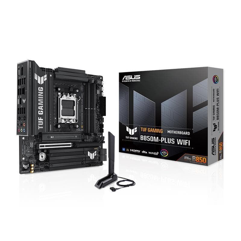 Motherboard ASUS TUF GAMING B850M-PLUS WIFI AMD Socket AM5 DDR5 · Asus