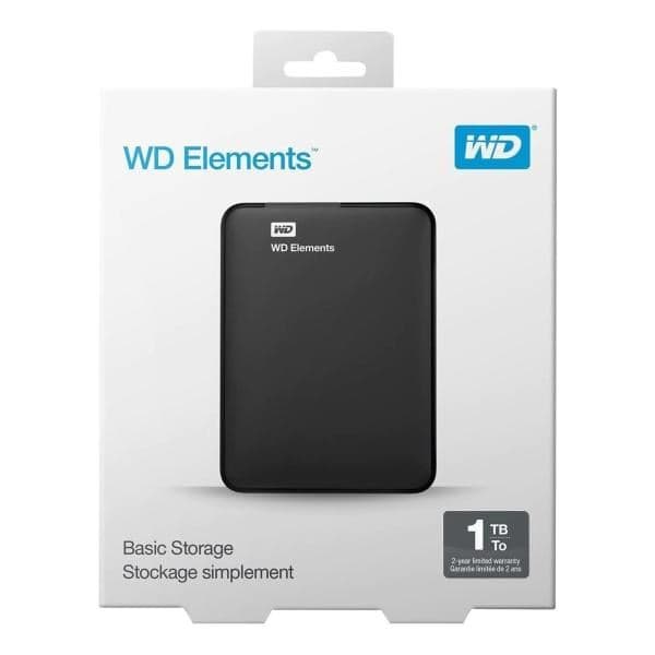 HD HDD EXTERNO 1TB WD ELEMENTS USB 3.0 - Imagen 1