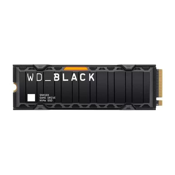 HD SSD 1TB WD BLACK SN850X C/DISIPADOR M.2 NVME GEN4 7300MB/S - Imagen 1