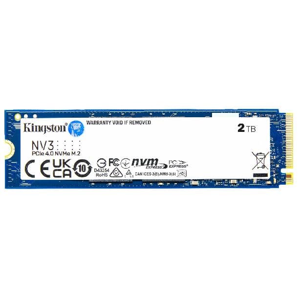 HD SSD 2TB KINGSTON SNVS NV3 NVME M.2 GEN4 6000MB/S 2280 - Imagen 1