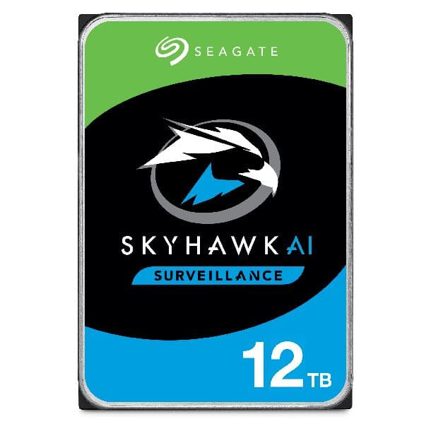 HD HDD 12TB SEAGATE SKYHAWK SATA III 3.5" VIDEOVIGILANCIA DVR/NVR - Imagen 1