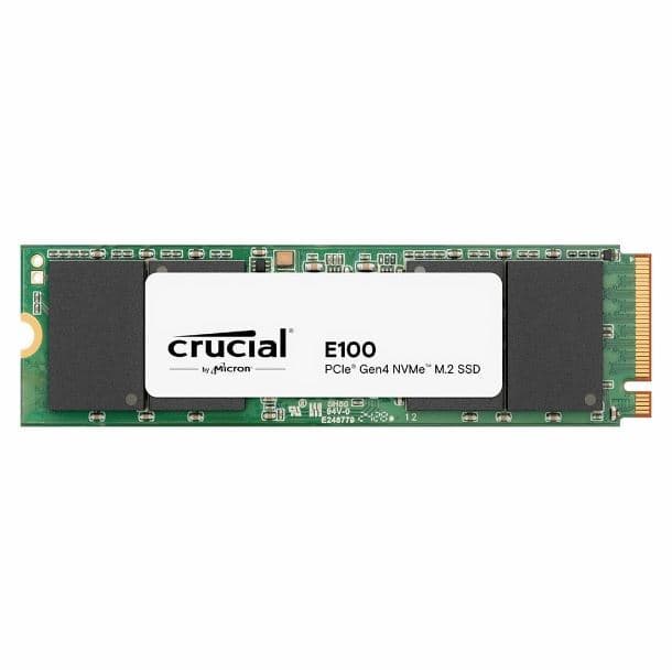 HD SSD 1TB CRUCIAL E100 M.2 NVME GEN4 5000MB/S 2280 - Imagen 1