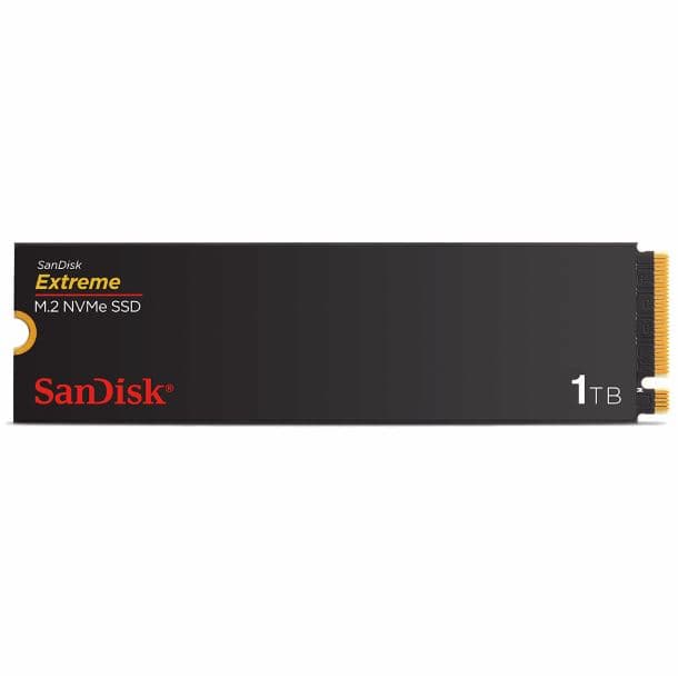 HD SSD 1TB SANDISK EXTREME M.2 NVME GEN4 5150MB/S 2280 - Imagen 1