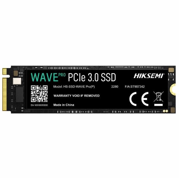 HD SSD 2TB HIKSEMI WAVE PRO M.2 NVME GEN3 3445MB/S 2280 - Imagen 1