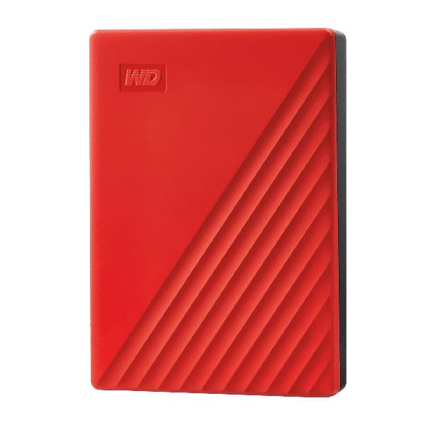 HD HDD EXTERNO 4TB WD MY PASSPORT USB 3.2 ROJO - Imagen 1