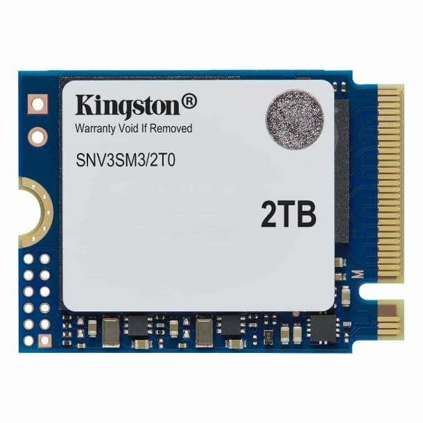 HD SSD 2TB KINGSTON SNVS NV3 M.2 NVME GEN4 6000MB/S 2230 - Imagen 1
