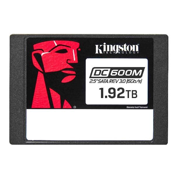 HD SSD 1.92TB KINGSTON DC600M SATA III 2.5" P/SERVIDOR SEDC600M/1920G - Imagen 1