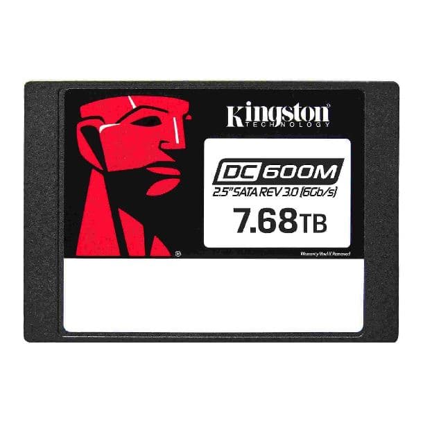 HD SSD 7.68TB KINGSTON DC600M SATA III 2.5" P/SERVIDOR SEDC600M/7680G - Imagen 1