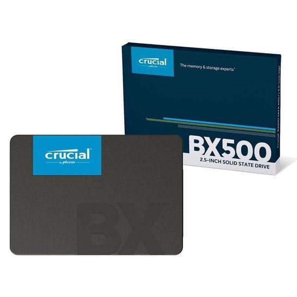 HD SSD 4TB CRUCIAL BX500 SATA III 2.5" - Imagen 1