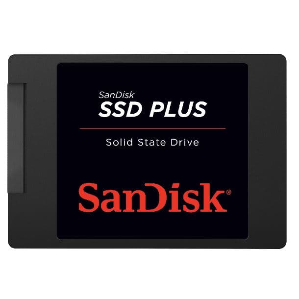 HD SSD 250GB SANDISK PLUS SATA III 2.5" +Q 240GB - Imagen 1