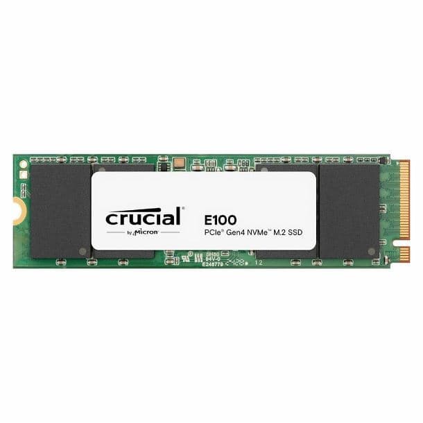 HD SSD 2TB CRUCIAL E100 M.2 NVME GEN4 5000MB/S 2280 · Crucial