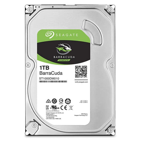 HD HDD 1TB SEAGATE BARRACUDA SATA III 3.5" - Imagen 1