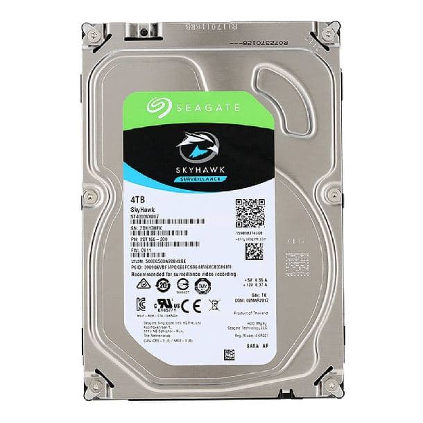 HD HDD 4TB SEAGATE SKYHAWK SATA III 3.5" VIDEOVIGILANCIA - Imagen 1