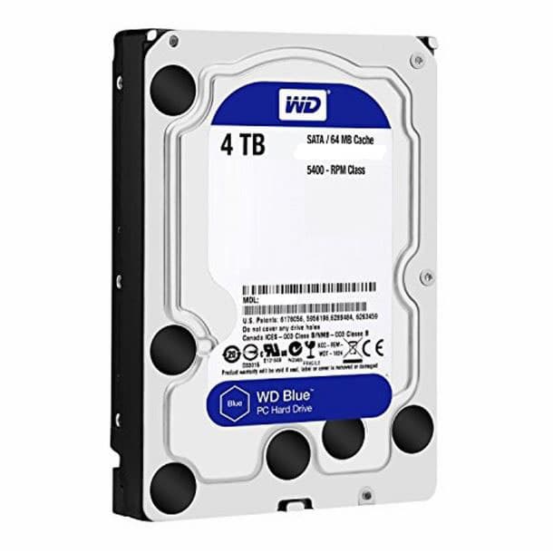 HD HDD 4TB WD BLUE SATA III 3.5" - Imagen 1