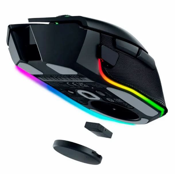 MOUSE WIRELESS RAZER BASILISK V3 PRO 35K ERGONOMIC BLACK RZ01-05240100-R3U1 - Imagen 1