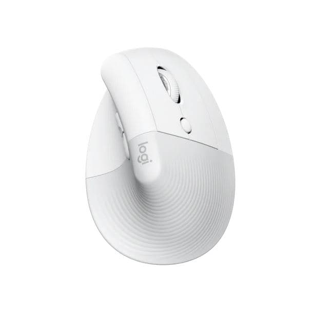MOUSE WIRELESS LOGITECH LIFT ERGONOMICO BLANCO 910-006469 - Imagen 1