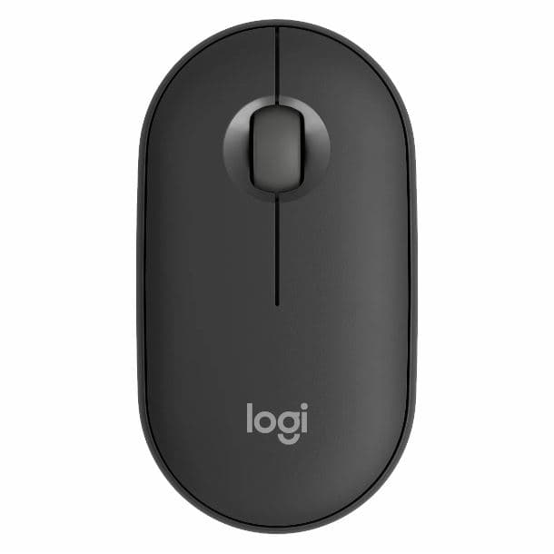 MOUSE BLUETOOTH LOGITECH PEBBLE 2 M350S GRAPHITE 910-007049 - Imagen 1
