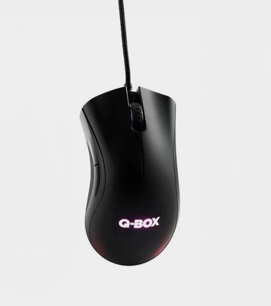 MOUSE QBOX GAMER M942 6400 DPI USB - Imagen 1