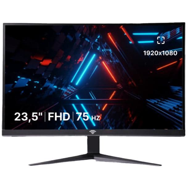 MONITOR 24" OASIS 75HZ TN FHD HDMI VGA - Imagen 1