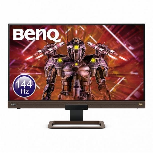 MONITOR 27 BENQ LED EX2780Q METALLIC BROWN-BLACK 2K QHD - Imagen 1