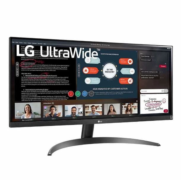 MONITOR 26" LG 26WQ500-B LED QHD 75HZ HDMI ULTRAWIDE - Imagen 1