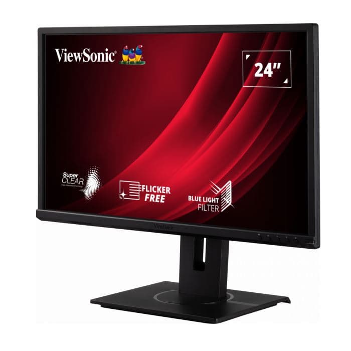 MONITOR 24" VIEWSONIC VG2440 ERGONOMICO FHD HDMI DP VGA USB 3.2 - Imagen 1