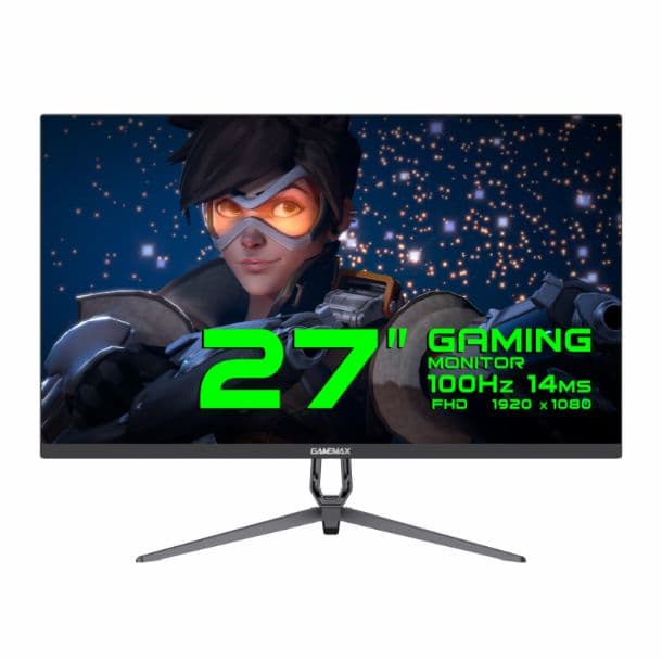 MONITOR GAMER 27" GAMEMAX GMX27F100 IPS 100HZ FHD HDMI DP - Imagen 1