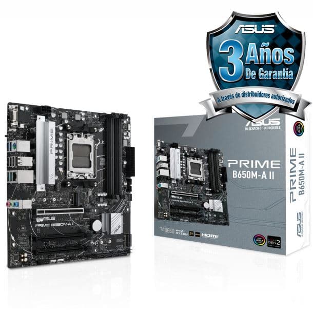MOTHER ASUS PRIME B650M-A II DDR5 AM5 - Imagen 1
