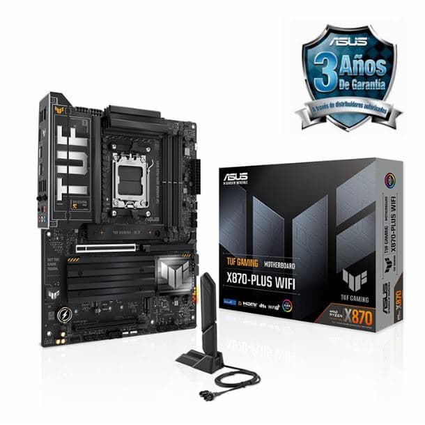 MOTHER ASUS (AM5) TUF GAMING X870-PLUS WIFI - Imagen 1