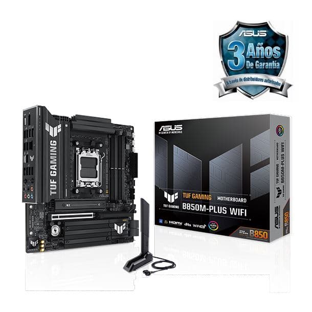 MOTHER ASUS (AM5) TUF GAMING B850M-PLUS WIFI - Imagen 1