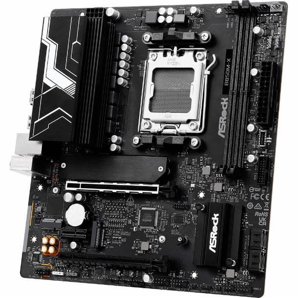 MOTHER ASROCK B850M-X DDR5 AM5 - Imagen 1