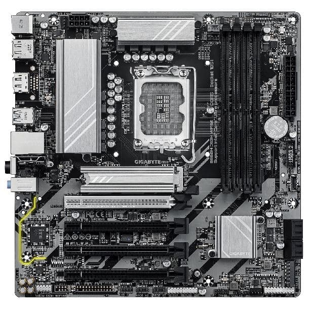 MOTHER GIGABYTE (LGA 1851) B860M DS3H WIFI6E - Imagen 1