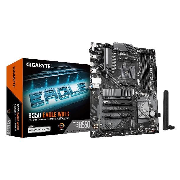 MOTHER GIGABYTE B550 EAGLE WIFI6 DDR4 AM4 - Imagen 1