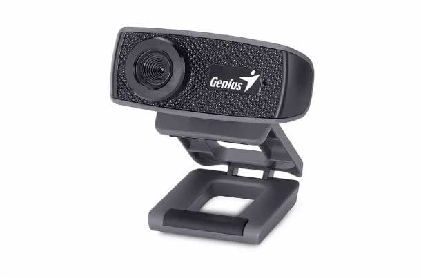 WEBCAM GENIUS FACECAM 1000X V2 BLACK - Imagen 1