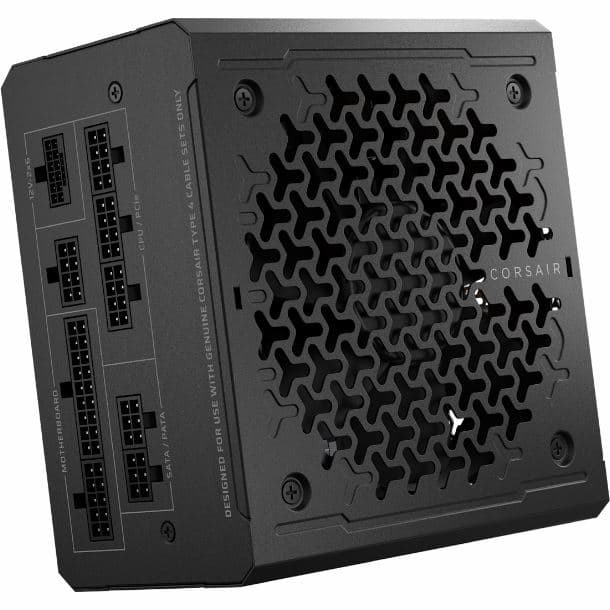 FUENTE 1000W CORSAIR RM1000E (2025) CYBENETICS PLATINUM ATX 3.1 FULL MODULAR - Imagen 1
