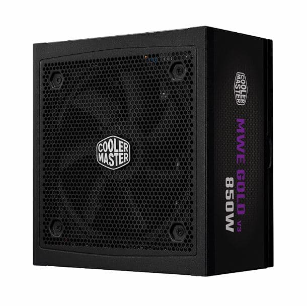 FUENTE 850W COOLERMASTER MWE GOLD 850 V3 ATX 3.1 80 PLUS GOLD FULL MODULAR - Imagen 1