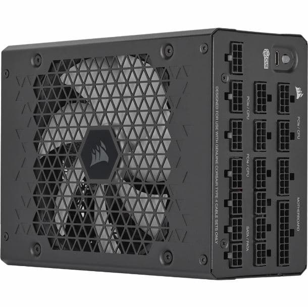 FUENTE 1200W CORSAIR HX1200I PLATINUM (2025) 80 PLUS PLATINUM CP-9020307-AR - Imagen 1