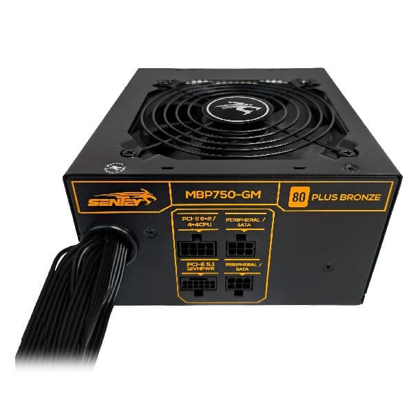 FUENTE 750W SENTEY MBP750-XM 80 PLUS BRONZE ATX 3.1 SEMI MODULAR - Imagen 1