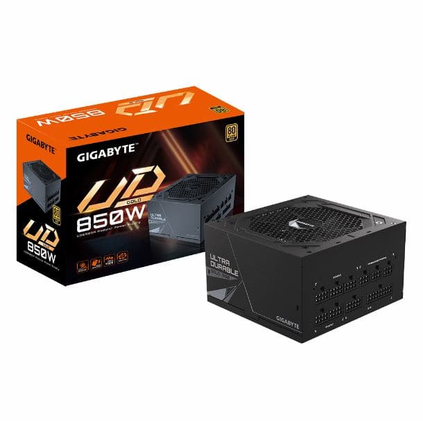 FUENTE 850W GIGABYTE GP-UD850GM 80 PLUS GOLD - Imagen 1
