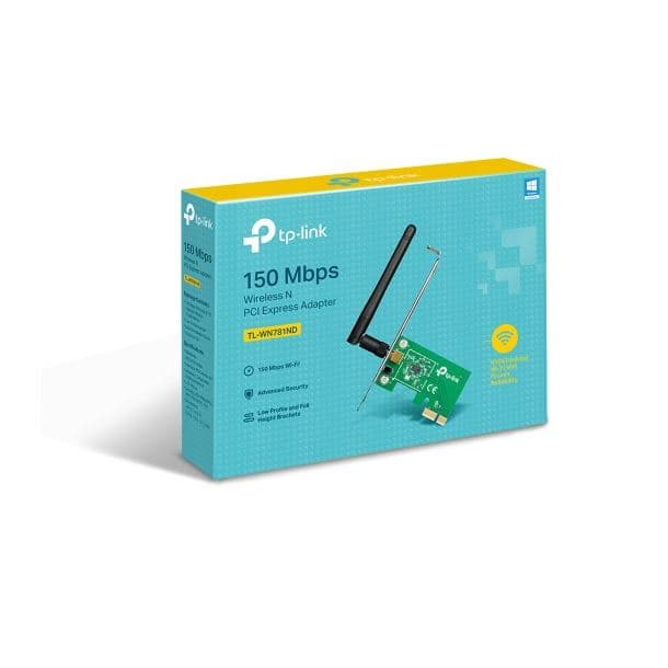 PLACA DE RED PCI TL-WN781ND PCIE 150MBP TP-LINK - Imagen 1