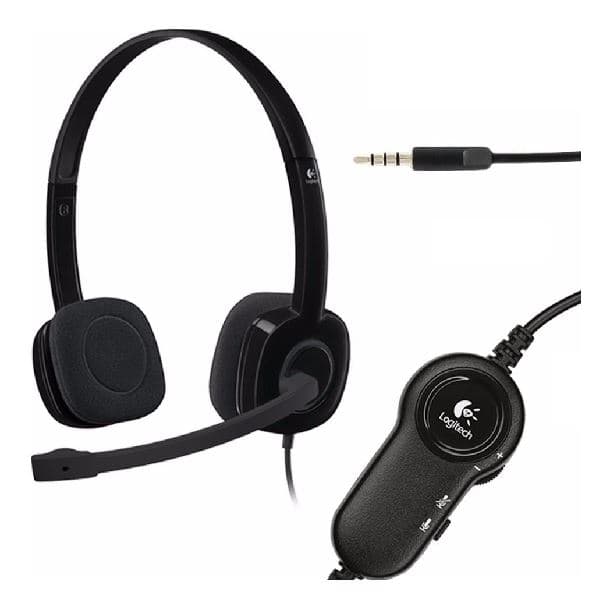 AURICULARES LOGITECH H151 NEGRO 981-000587 - Imagen 1