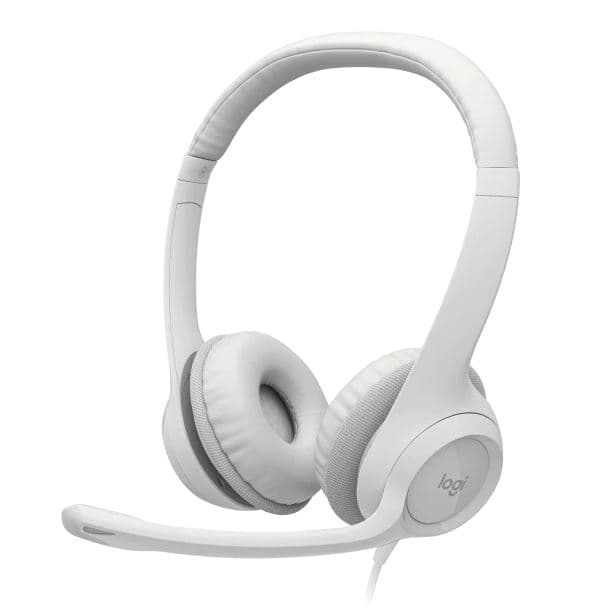 AURICULARES LOGITECH H390 USB BLANCO 981-001285 - Imagen 1