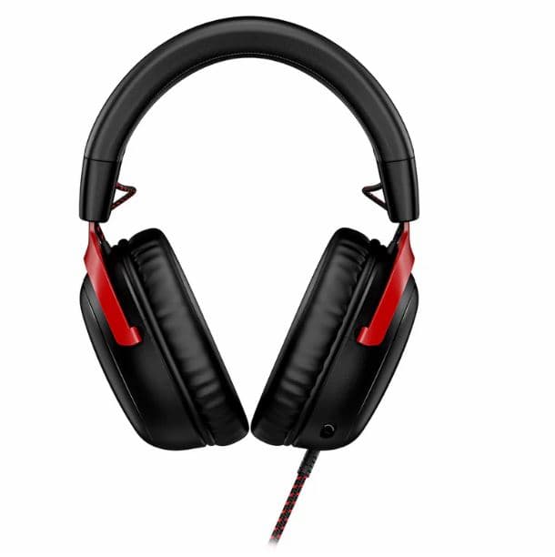 AURICULAR HP HYPERX CLOUD III BLACK/RED PC PS5 XBOX ONE 727A9AA - Imagen 1