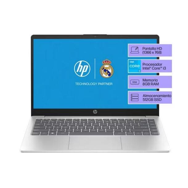 NOTEBOOK HP 14" 14-EP0029LA I3-1215U 8GB 512GB HD W11H - Imagen 1
