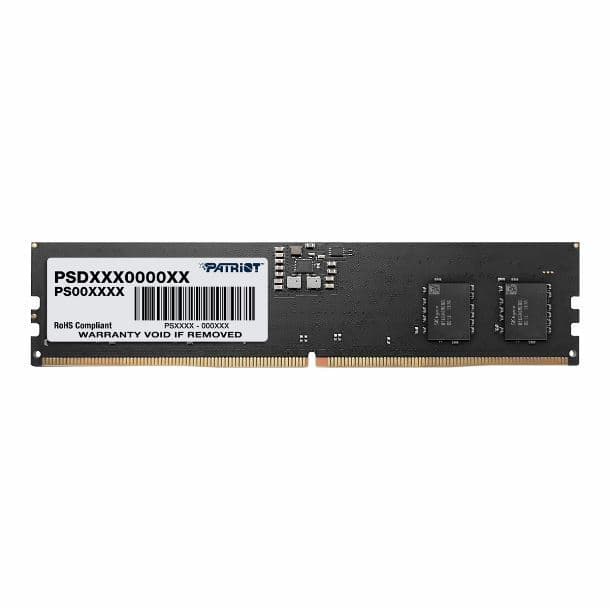 MEMORIA PATRIOT UDIMM DDR5 8GB 5600MHZ (PSD58G560041) - Imagen 1