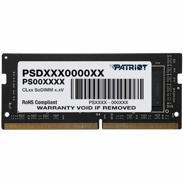 MEMORIA PATRIOT SODIMM DDR5 16GB 5600MHZ (PSD516G560081S) - Imagen 1