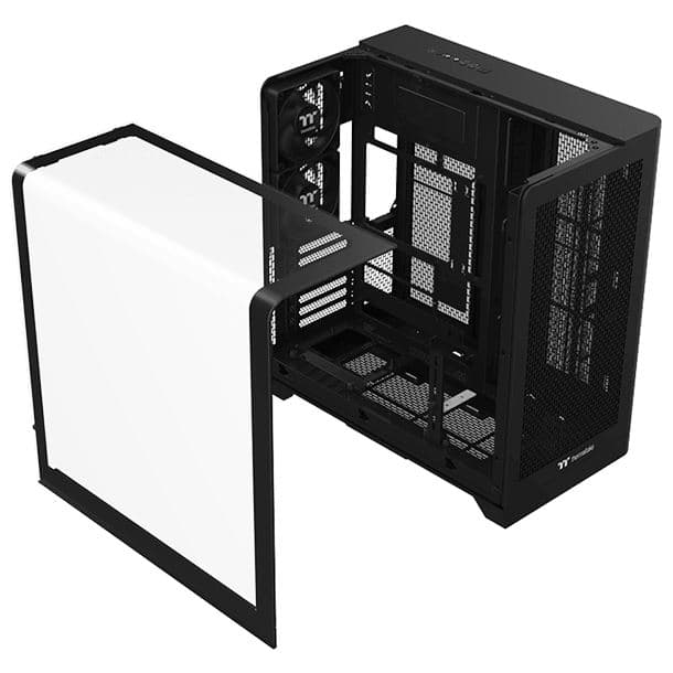 GABINETE THERMALTAKE VIEW 390 AIR BLACK TEMPERED GLASS - Imagen 1
