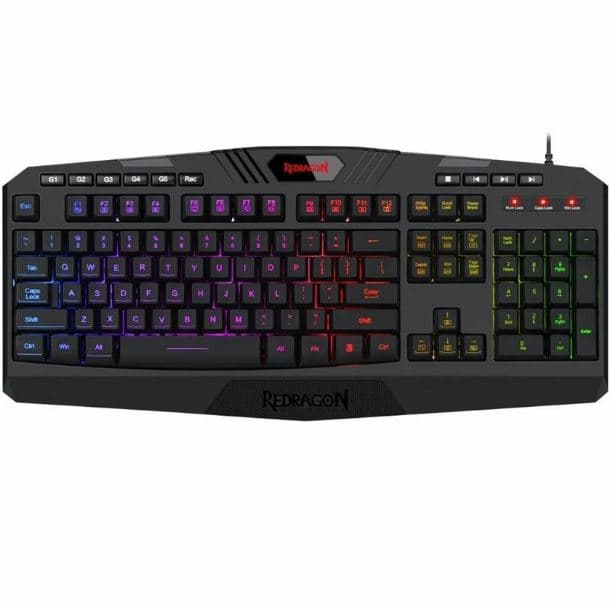 TECLADO GAMER REDRAGON K503A HARPE PRO RGB - Imagen 1