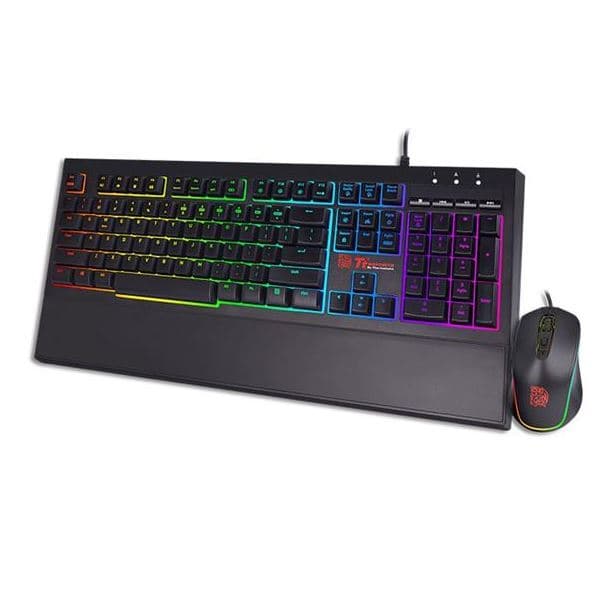 TECLADO Y MOUSE TTESPORTS CHALLENGER ELITE RGB THERMALTAKE - Imagen 1