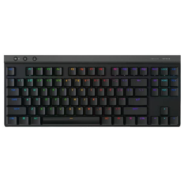 TECLADO MECANICO WIRELESS LOGITECH G515 LIGHTSPEED TKL BLACK 920-012423 INGLES - Imagen 1